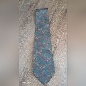 Balmain Elegant Paisley Italian Silk Tie